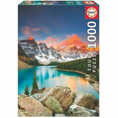 Moraine Lake, Banff National Park, Kanada Puzzle 1000Stück