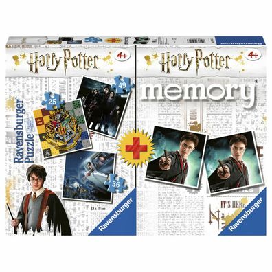 Harry Potter 3 Puzzles + Memory Multipack
