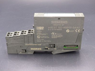 Siemens 6ES7132-4BB00-0AA0 Analog Input + 6ES7193-4CA20-0AA0 Terminal Module