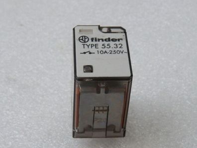 Finder 55.32 Miniatur-Steckrelais 10 A 250 V