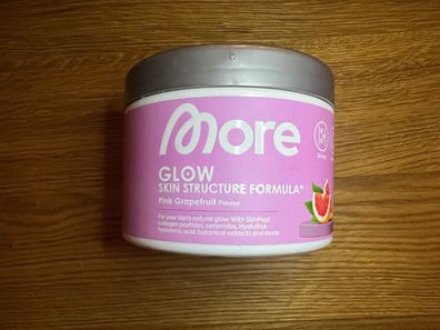 More Nutrition Glow Skin Structure Formula 270g - 30 Portionen NEU Pink Grapefruit