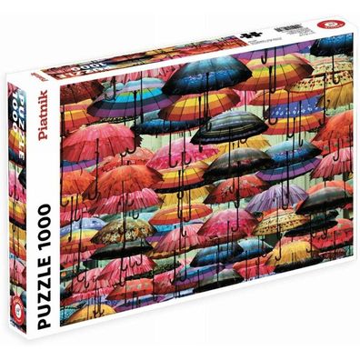 Piatnik Puzzle Bunte Regenschirme 1000 Teile