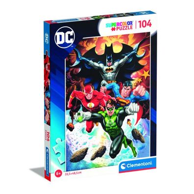 Clementoni Puzzle DC Comics: Kämpfe! 104 Teile