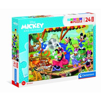 Clementoni Puzzle Micky Maus und Freunde MAXI 24 Teile