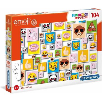 Clementoni Emoji Puzzle 104 Teile