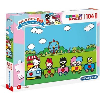 Clementoni Puzzle Hello Kitty und Freunde MAXI 104 Teile