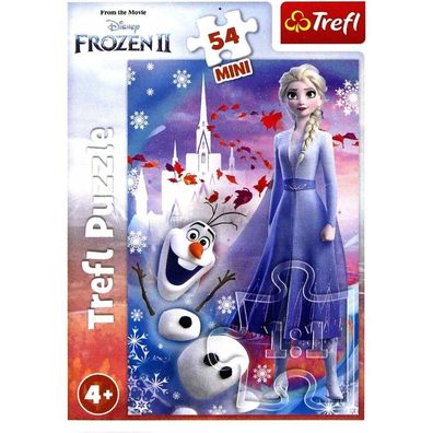 TREFL Puzzle Ice Kingdom II: Elsa und Olaf 54 Teile