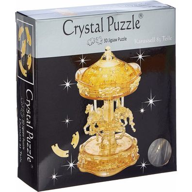 HCM KINZEL 3D-Kristallpuzzle Karussell 83 Teile