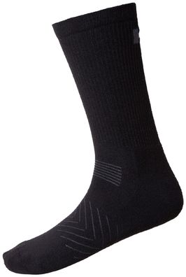 Helly Hansen Socke Manchester Sock 3-Pack Black