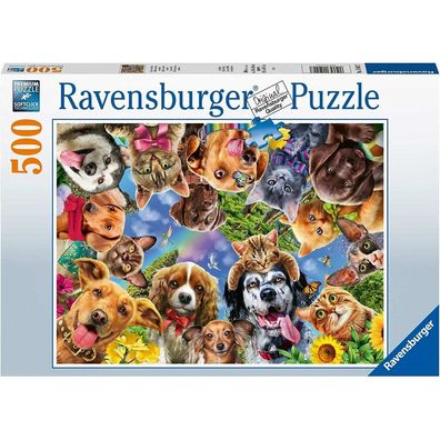 Ravensburger Hunde-Selfie-Puzzle 500 Teile