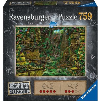 Ravensburger Escape EXIT puzzle Der geheimnisvolle Tempel 759 Teile