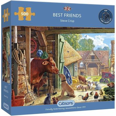 Gibsons Beste Freunde Puzzle 500 Teile