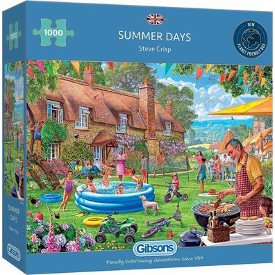 Gibsons Puzzle Sommertage 1000 Teile