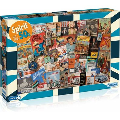 Gibsons 50er Jahre Puzzle 1000 Teile