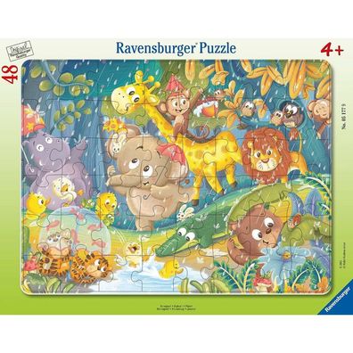 Ravensburger Dschungel-Tiere Puzzle 48 Teile