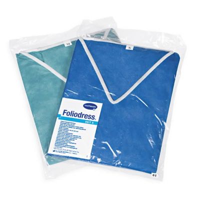 Hartmann Foliodress® Suit Einmal-OP-Bereichskleidung - blau | Karton (50 Packungen)