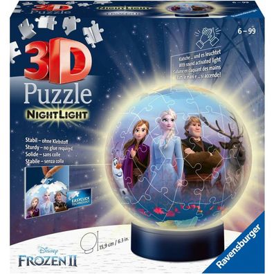 Ravensburger Shining Puzzleball Ice Kingdom 2, 72 Teile