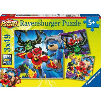 Ravensburger Puzzle Power Players 3x49 Teile