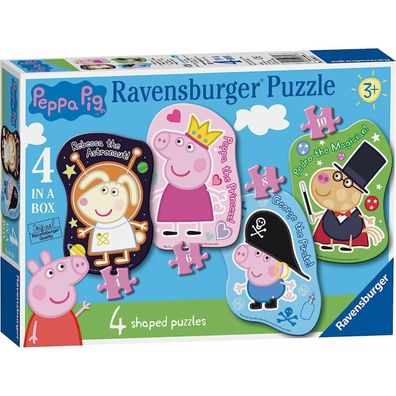 Ravensburger Peppa Pig Puzzle 4in1 (4,6,8,10 Teile)