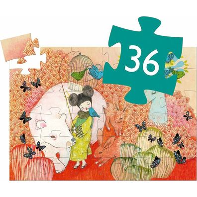DJECO Japanische Geisha Puzzle 36 Teile
