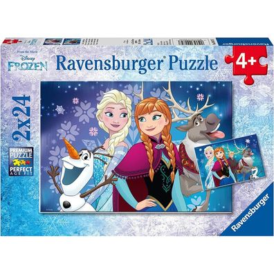 Ravensburger Ice Kingdom Puzzle: Lichter des Nordens 2x24 Teile