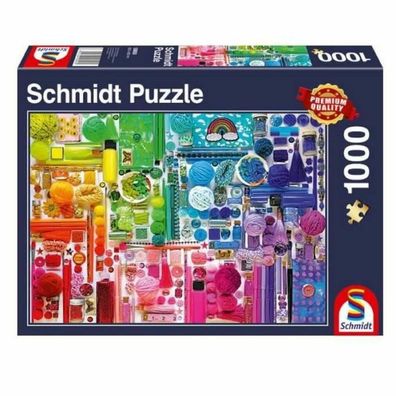 Schmidt Puzzle Farben des Regenbogens 1000 Teile