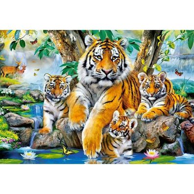 Castorland Puzzle Tigers by the river 1000 Teile