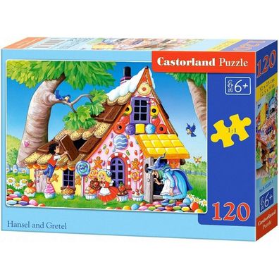 Castorland Puzzle Hänsel und Gretel 120 Teile