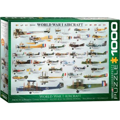 Eurographics World War I Aircraft Puzzle 1000 Teile