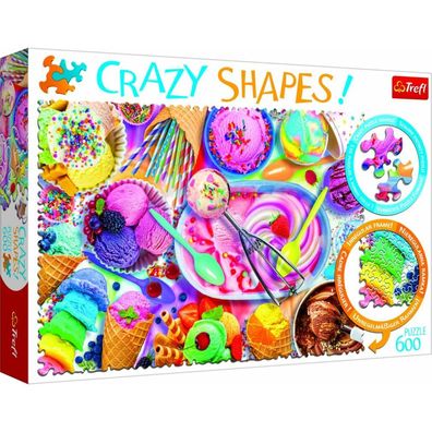 TREFL Crazy Shapes puzzle Sweet Dreams 600 Teile