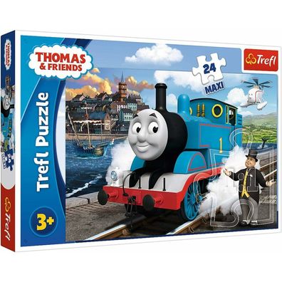 TREFL Puzzle Thomas die Lokomotive MAXI 24 Teile