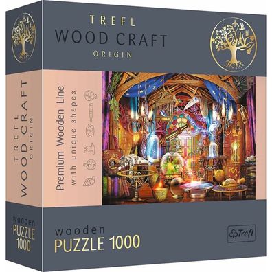 TREFL Wood Craft Origin Puzzle Zauberkammer 1000 Teile