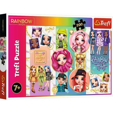 TREFL Puzzle Rainbow High: Freundschaft 200 Teile