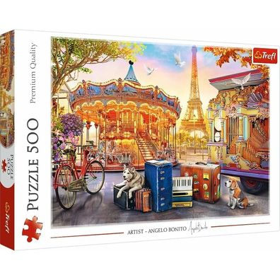 TREFL Puzzle Urlaub in Paris 500 Teile