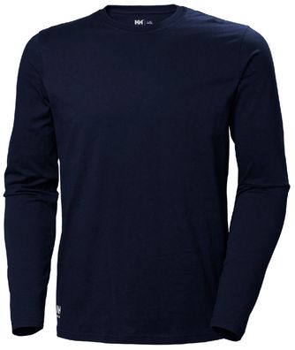 Helly Hansen T-Shirt 79169 Manchester Long Sleeve 590 Navy