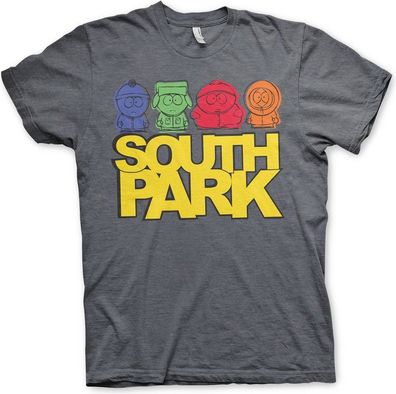 South Park Sketched T-Shirt Dark-Heather