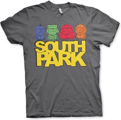 South Park Sketched T-Shirt Dark-Grey