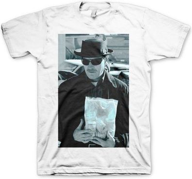 Breaking Bad Heisenberg Money Bag T-Shirt White