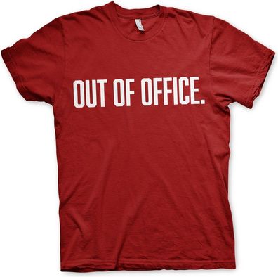 Hybris OUT OF OFFICE T-Shirt Tango-Red
