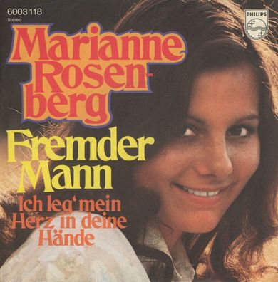 7" Cover Marianne Rosenberg - Fremder Mann