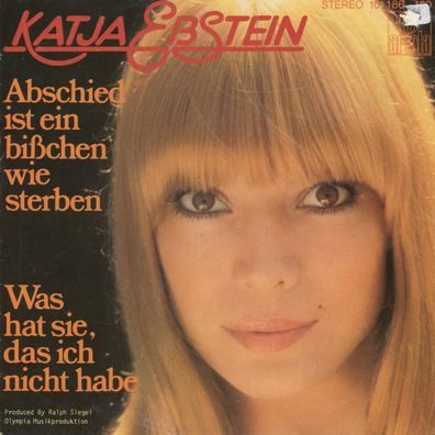 7" Cover Katja Ebstein - Abschied ist ein bißchen wie Sterben