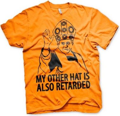 Hybris My Other Hat Is Also Retarded T-Shirt Orange