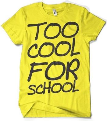Hybris Too Cool For School T-Shirt Yellow