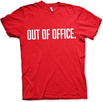 Hybris OUT OF OFFICE T-Shirt Red