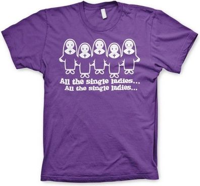 Hybris All The Single Ladies... T-Shirt Purple