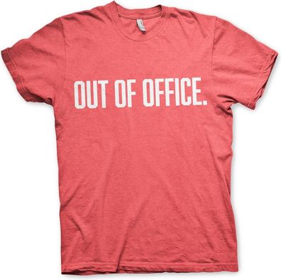 Hybris OUT OF OFFICE T-Shirt Red-Heather