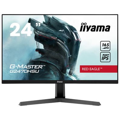 iiyama G-MASTER G2470HSU-B1 Monitor, 0.8 ms, 60,5 cm, 24 Zoll, 1920 x 1080 Pixel
