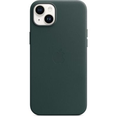 Apple Leder Case iPhone 14 Plus gn mit MagSafe - waldgrün - Apple MPPA3ZM/ A...