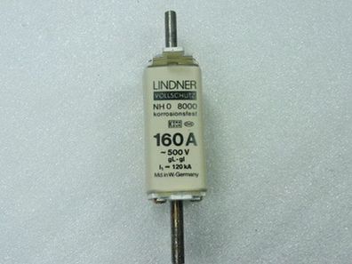 Lindner Vollschutz 160 A NH 0 500 V gl