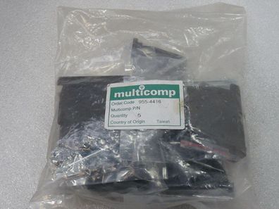 Multicomp 955-4416 Gehäuse Kit für Stecker 37 polig - ungebraucht - in OVP VPE 5
